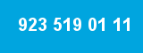 923 519 01 11